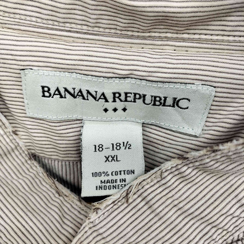 バナナリパブリック BANANA REPUBLIC ストライプ レイヤード ブラウス レディース import:XXL