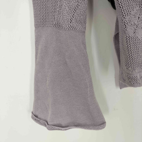 マメクロゴウチ Mame Kurogouchi Watermark Pattern Knitted Cardigan レディース JPN:2