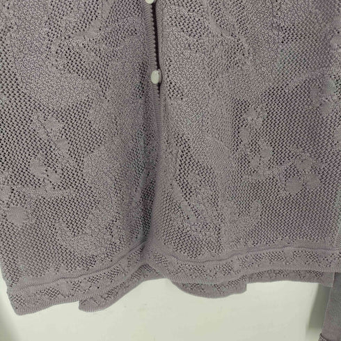 マメクロゴウチ Mame Kurogouchi Watermark Pattern Knitted Cardigan レディース JPN:2