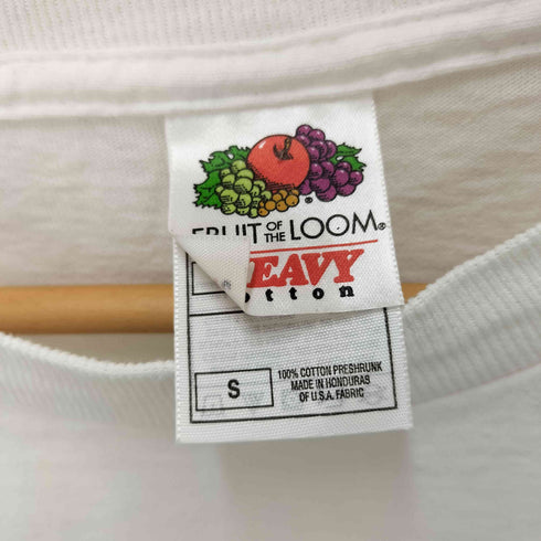 00S FRUIT OF THE LOOM HEAVY ボディ Hawaii ボーンカービング フィッシュ 壁画 プリント クルーネックTシャツ メンズ import:S