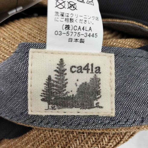 カシラ CA4LA HUMBERT16 麦わら キャスケット レディース ONE SIZE