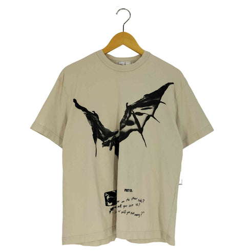 エイチアンドエム H&M POST CO. フロントプリント Tシャツ メンズ import:L