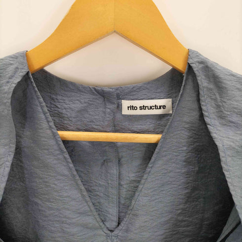 rito structure STRUCTURE SILK BLOUSE レディース JPN:2