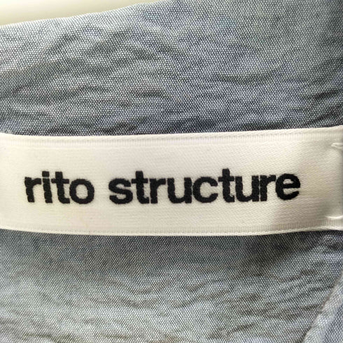 rito structure STRUCTURE SILK BLOUSE レディース JPN:2