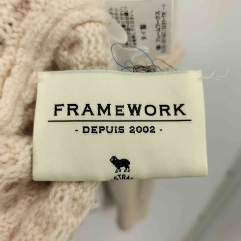 フレームワーク FRAMeWORK 19AW アランBack開きプルオーバー レディース FREE