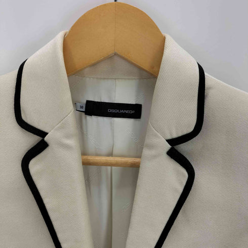 ディースクエアード DSQUARED2 レース装飾 テーラードジャケット レディース EUR:38