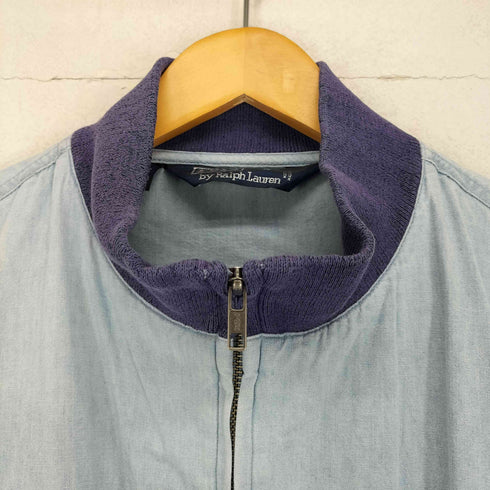 ポロバイラルフローレン Polo by RALPH LAUREN 90s ポニー刺繍 シャンブレージャケット メンズ JPN:L