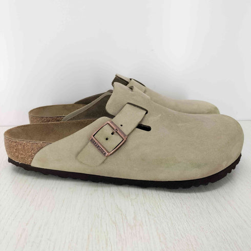 ビルケンシュトック BIRKENSTOCK boston bs オイルドレザー - タバコブラウン メンズ MM28.0