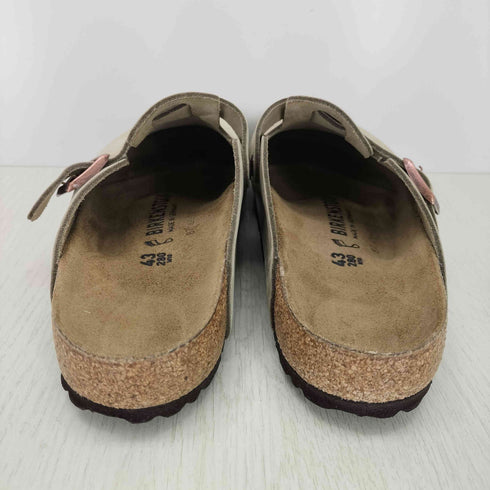 ビルケンシュトック BIRKENSTOCK boston bs オイルドレザー - タバコブラウン メンズ MM28.0
