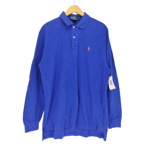 ポロバイラルフローレン Polo by RALPH LAUREN ポニー刺繍L/Sポロシャツ メンズ JPN:L
