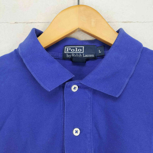 ポロバイラルフローレン Polo by RALPH LAUREN ポニー刺繍L/Sポロシャツ メンズ JPN:L