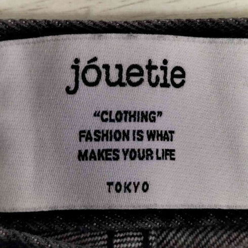 ジュエティ jouetie ベーシックダメージボーイズデニム レディース JPN:S