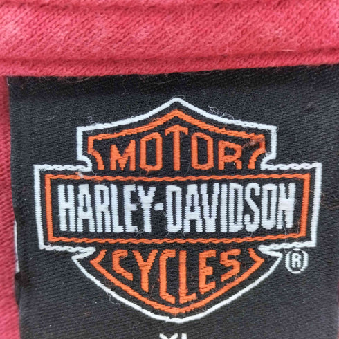ハーレーダビッドソン HARLEY-DAVIDSON USA製 両面プリント ポケットTシャツ メンズ JPN:XL