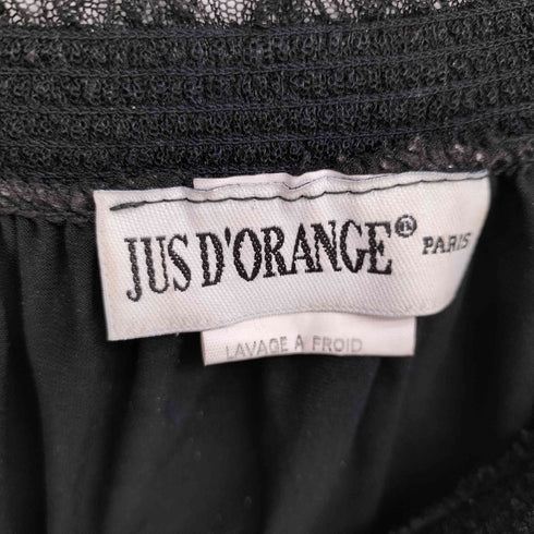 JUS D'ORANGE フランス製 ギャザー ブラウス レディース