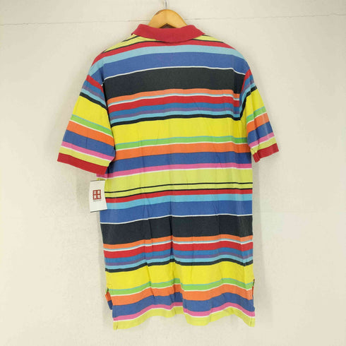 ポロバイラルフローレン Polo by RALPH LAUREN ポニー刺繍マルチカラーS/Sポロシャツ メンズ JPN:L