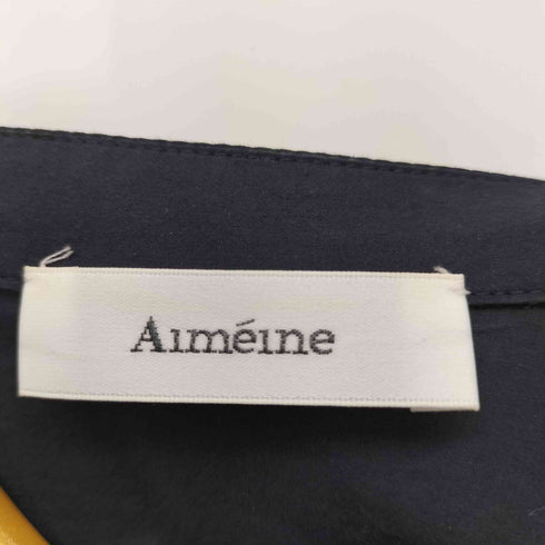 aimeine ドロストフリルスリーブシャツワンピース レディース FREE