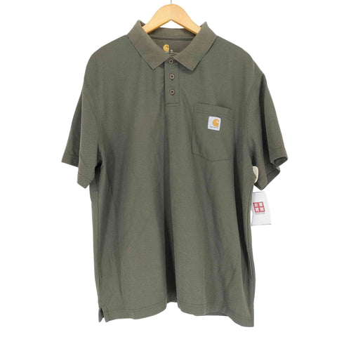 カーハート Carhartt ORIGINAL FIT 鹿の子 S/Sポロシャツ メンズ JPN:XL