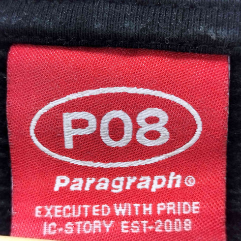 パラグラフ PARAGRAPH ファイヤーパターンフーディ メンズ
