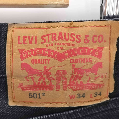 リーバイス Levis メキシコ製 4093刻印 501 デニムパンツ メンズ 34×34