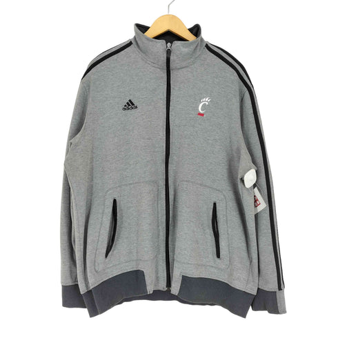 アディダス adidas ロゴ刺繍トラックジャケット メンズ 4XO