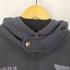 ザダファーオブセントジョージ The DUFFER of ST.GEORGE ポイントロゴプリントダブルジップパーカー メンズ import:L