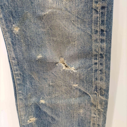 クロ KURO GRAPHITE ダメージデニムパンツ メンズ US:28-29