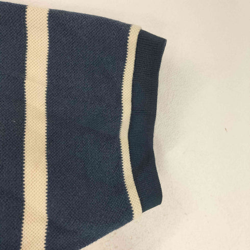 ポロバイラルフローレン Polo by RALPH LAUREN 鹿の子ポニー刺繍ボーダーS/Sポロシャツ メンズ JPN:L