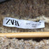 ザラ ZARA ブークレメランジニットベスト レディース import:S