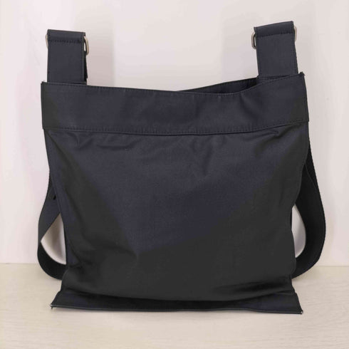 ジャンポールゴルチエ Jean Paul GAULTIER 90-00S Metal Plate Nylon Shoulder Bag メタルプレート スクエア ナイロンショルダーバッグ メンズ
