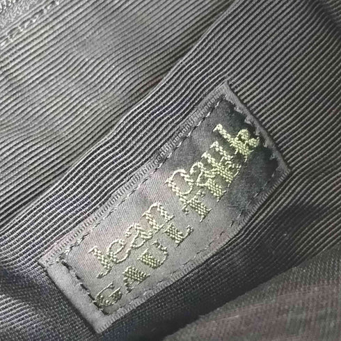 ジャンポールゴルチエ Jean Paul GAULTIER 90-00S Metal Plate Nylon Shoulder Bag メタルプレート スクエア ナイロンショルダーバッグ メンズ