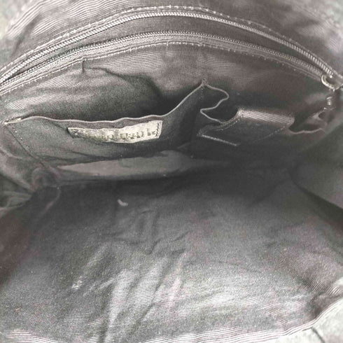 ジャンポールゴルチエ Jean Paul GAULTIER 90-00S Metal Plate Nylon Shoulder Bag メタルプレート スクエア ナイロンショルダーバッグ メンズ