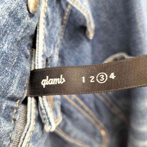 グラム glamb サスペンダーボタン ワークデニムパンツ メンズ JPN:3
