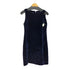 ラルフローレン RALPH LAUREN RALPH RALPH LAUREN スパンコールデザインベロアノースリーブワンピース レディース US:6