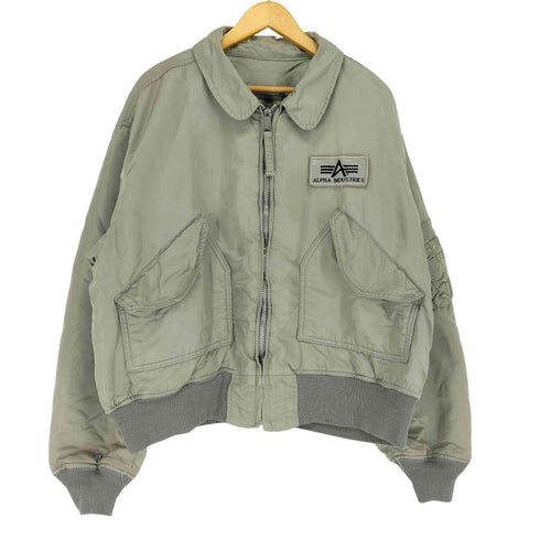 アルファインダストリーズ ALPHA INDUSTRIES 90s MADE IN USA CWU-45/P フライトジャケット メンズ JPN:XXL