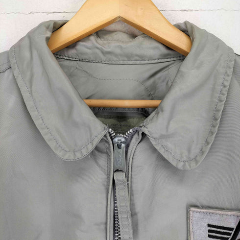 アルファインダストリーズ ALPHA INDUSTRIES 90s MADE IN USA CWU-45/P フライトジャケット メンズ JPN:XXL