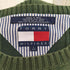トミーヒルフィガー TOMMY HILFIGER 裾ロゴ刺繍ボーダーリブニット メンズ JPN:L