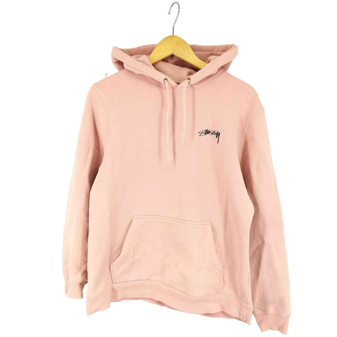 ステューシー Stussy ロゴプリントプルオーバーパーカー レディース JPN:M