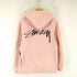 ステューシー Stussy ロゴプリントプルオーバーパーカー レディース JPN:M
