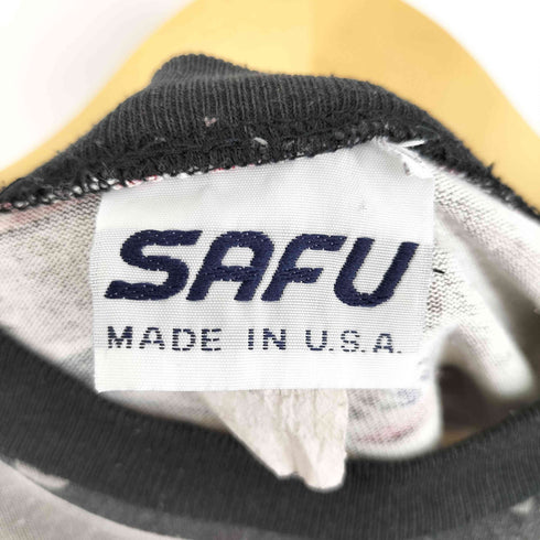 SAFU MADE IN USA オールオーバープリント S/S Tシャツ メンズ