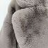 ザラ ZARA Oversized Grey Faux Fur Coat オーバーサイズ グレイ フェイクファー コート レディース import:M