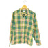 タウンクラフト TOWNCRAFT 60S L/S 開襟チェックシャツ ボックスシルエット メンズ M-15