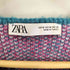 ザラ ZARA アーガイル柄 ニット カーディガン レディース import:M