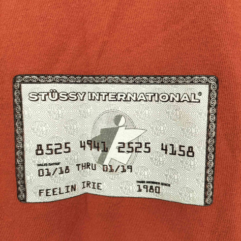 ステューシー Stussy 22SS Amex T-SHIRTS アメックス Tシャツ サーフマン メンズ import:M
