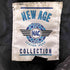 NEW AGE YKK ジップ レザー ダブル ライダース ジャケット メンズ 44