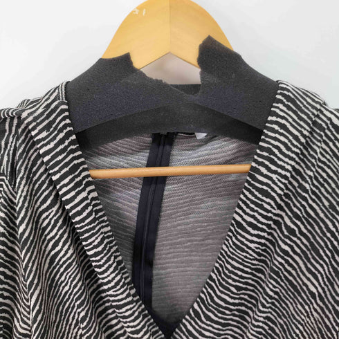 マックスマーラ MAX MARA ゼブラ柄 カシュクール ワンピース レディース US:10
