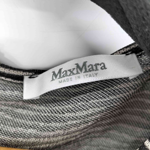 マックスマーラ MAX MARA ゼブラ柄 カシュクール ワンピース レディース US:10