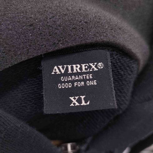 アヴィレックス AVIREX ダストデビル スウェットジップパーカー メンズ JPN:XL