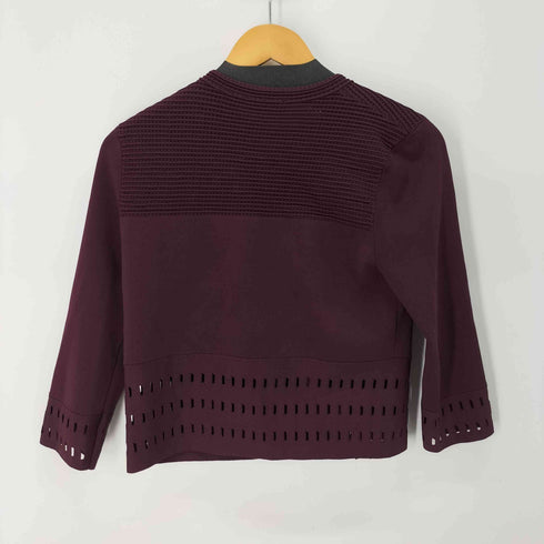 テッドベーカー TED BAKER バーガンディ カーディガン レディース 2