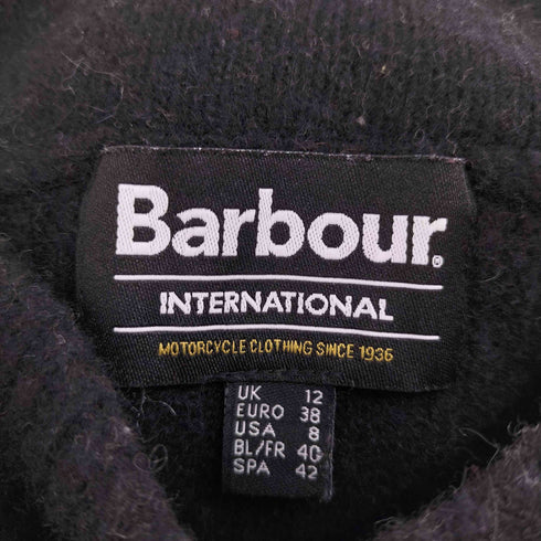 バブアー Barbour ボーダー モックネックニット レディース us 8