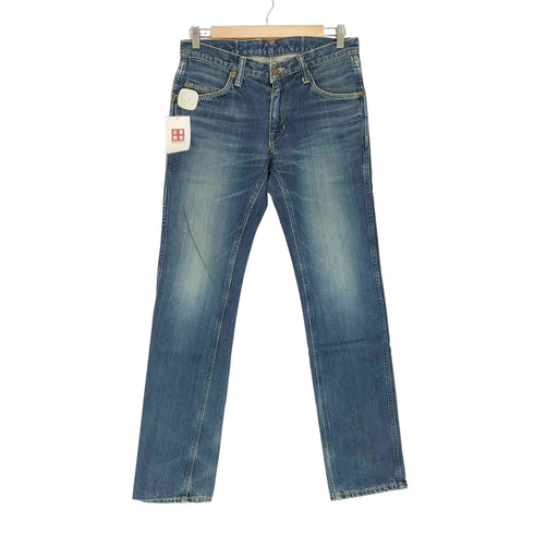 ブルーブルー BLUE BLUE ダメージ加工デニムパンツ メンズ 30